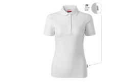 Reserve, Tricou polo pentru damă, alb 00 (brand label)