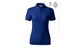 Reserve, Tricou polo pentru damă, albastru regal 05 (brand label)