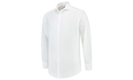 Fitted Shirt, Cămaşă pentru bărbaţi, alb