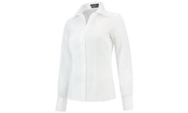 Fitted Blouse, Cămaşă pentru damă, alb