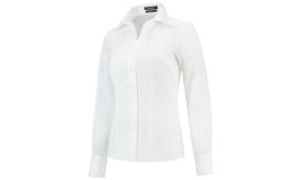 Fitted Blouse, Cămaşă pentru damă, alb