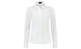 Fitted Blouse, Cămaşă pentru damă, alb