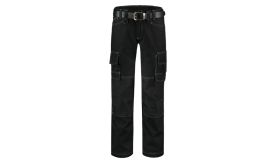 Cordura Canvas Work Pants, Pantaloni de lucru unisex, negru