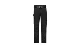 Work Pants Twill Cordura, Pantaloni de lucru unisex, negru