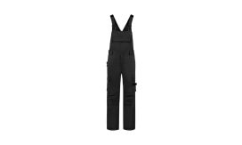 Bib & Brace Twill Cordura, Salopetă unisex, negru