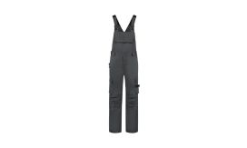 Bib & Brace Twill Cordura, Salopetă unisex, gri închis