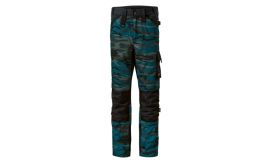 Vertex Camo, Pantaloni de lucru pentru bărbaţi, camouflage petrol