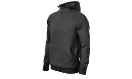 Vertex Hoodie, Hanorac pentru bărbaţi, ebony gray
