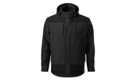 Vertex, Jachetă softshell de iarnă pentru bărbaţi, ebony gray