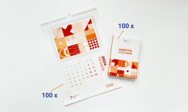 Pachet 100 agende și calendare personalizate