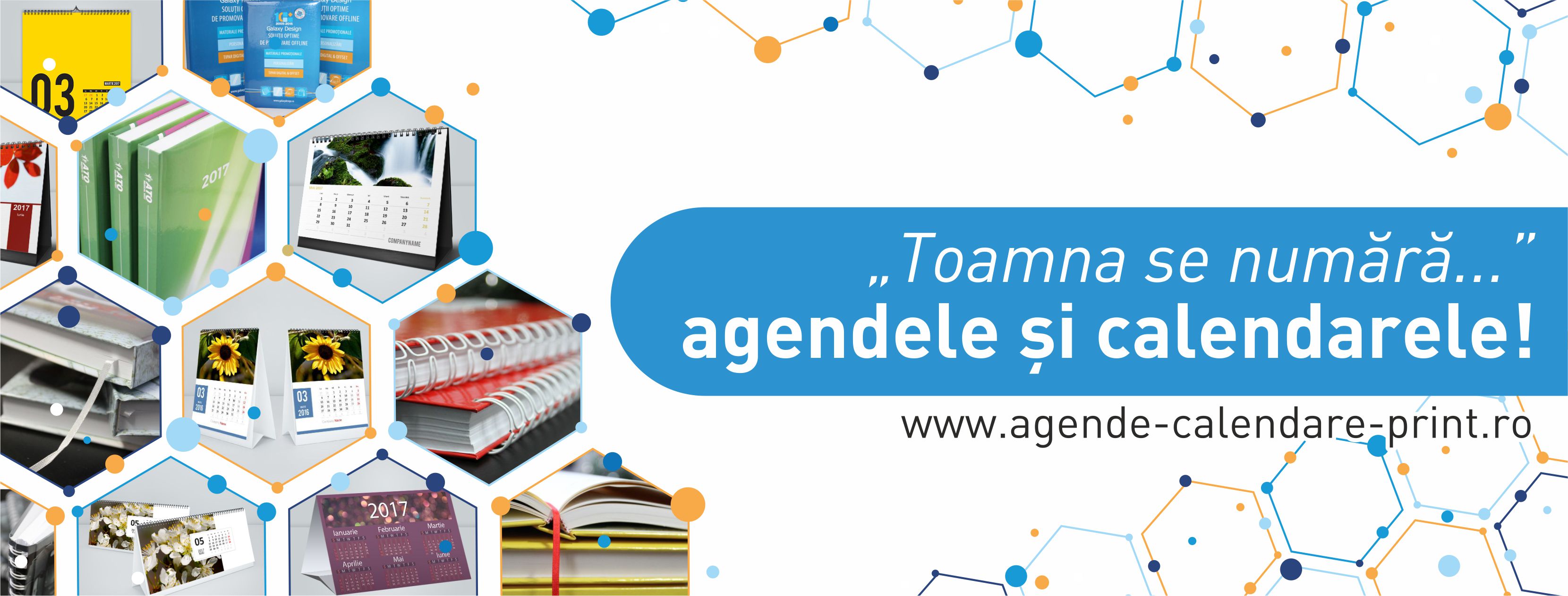 Agende, calendare și tendințele anului 2018